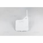UFO Front number plate RM125/250 87-95 White 041