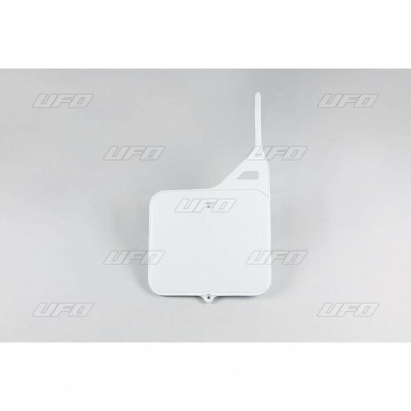 UFO Front number plate RM125/250 87-95 White 041