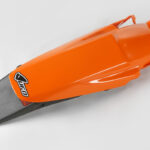 UFO Rear fender Enduro whit light KTM125-525EXC 98-03 Orange 127