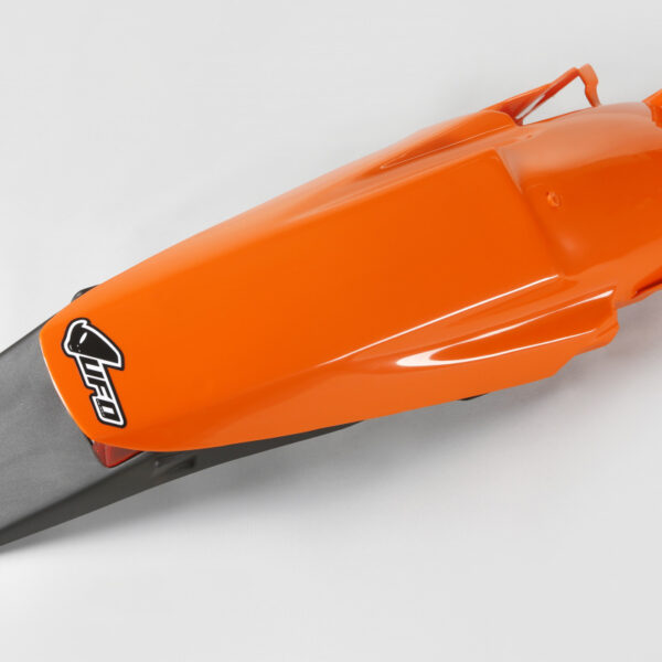 UFO Rear fender Enduro whit light KTM125-525EXC 98-03 Orange 127