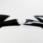 UFO Radiator cover KTM125-380SX 2T400-525 4T Black 001