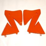 UFO Radiator shrouds KTM125-380EXC 2T400-525 4T 02 Orange 127