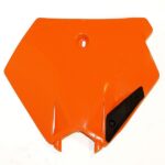 UFO Front number plate KTM EXC 03-SX/SXF 03-06 Orange 127