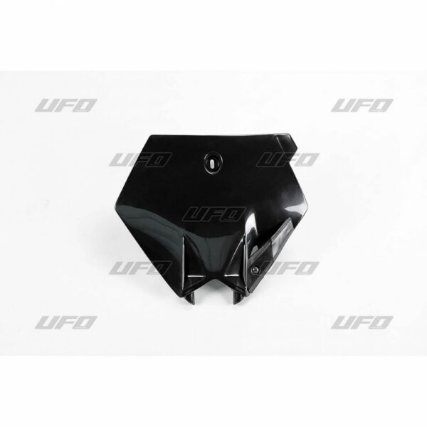 UFO Front number plate KTM85SX 03-12Black 001