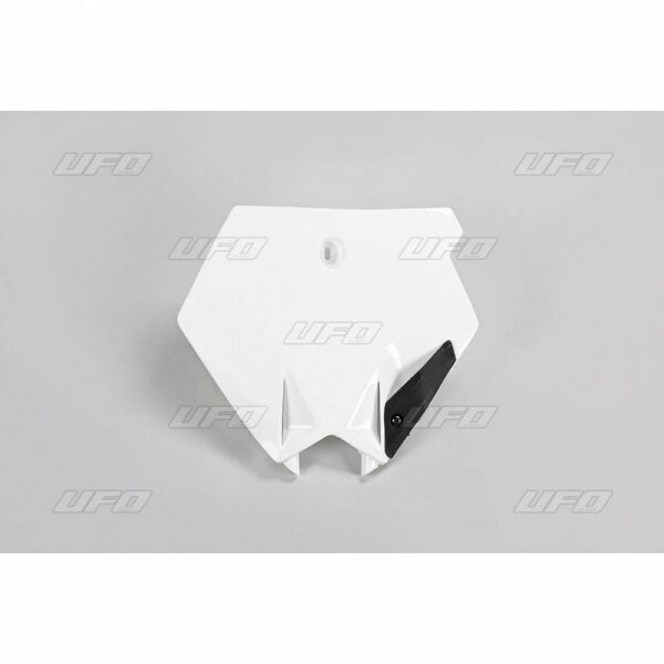 UFO Front number plate KTM85SX 03-12White 041