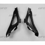 UFO Radiator covers (upper part) HVA 2T 06- 4T 05-07 Black 001