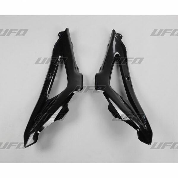 UFO Radiator covers (upper part) HVA 2T 06- 4T 05-07 Black 001