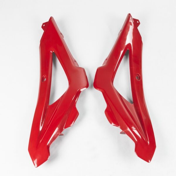 UFO Radiator shrouds upper HVA TC/TE250-510 08-10 Red 062