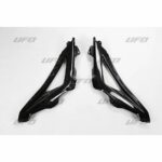 UFO Radiator shrouds upper CR/WR250 09-TC250 09- Black 001