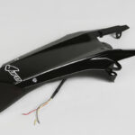 UFO Rear Fender Enduro LED HVA TE/FE 125-501 2014-16 Black 001