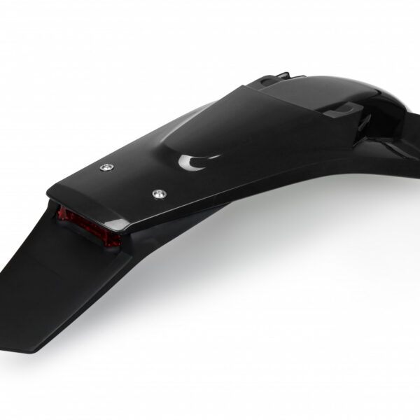 UFO Rear Fender Enduro LED HVA TE/FE 150-501 2017-19 Black 001