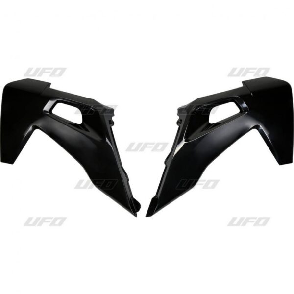 UFO Radiator covers HVA TC/FC 125-450 19-22 TE/FE 20-23 Black 001