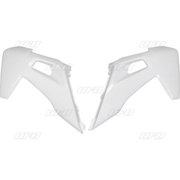 UFO Radiator Covers HVA TC/FC 125-450 19-22 TE/FE 20-23 White 041