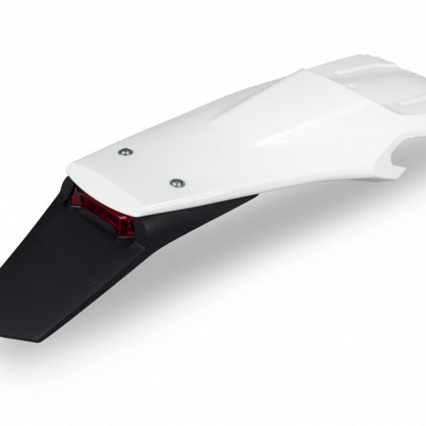 UFO Rear Fender Enduro LED HVA TE/FE 150-501 2020- White 041