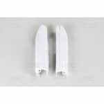 UFO Fork slider protectors CR125-500 91-07 CRF250/450 White 041