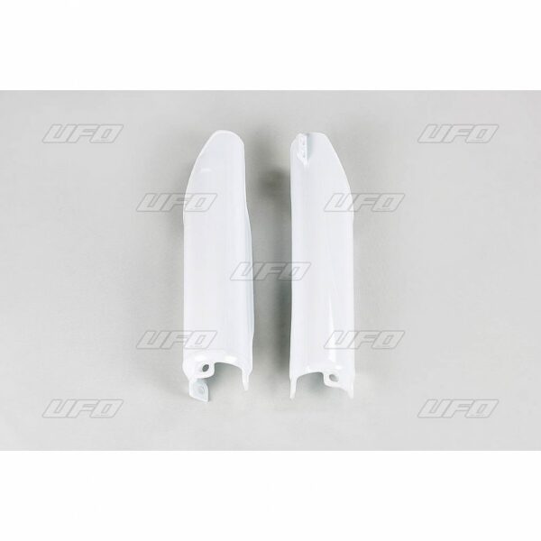 UFO Fork slider protectors CR125-500 91-07 CRF250/450 White 041