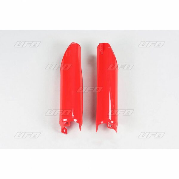 UFO Fork slider protectors CR125-500 98-07CRF250/450 Red 070