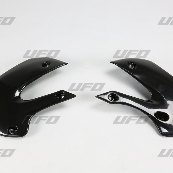 UFO Radiator Covers KX65 00-RM65 03- Black 001
