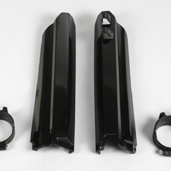 UFO Fork guards YZ/YZF/WR125-450 96-04 Black