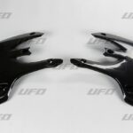 UFO Radiator shrouds YZF250/450 03-05WR 05-06 Black 001
