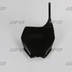 UFO Front number plate YZ 125/250 06-14 YZF250/450 06-09 Black 001