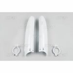 UFO Fork guards RM125/250 04-RMZ450 -06 White
