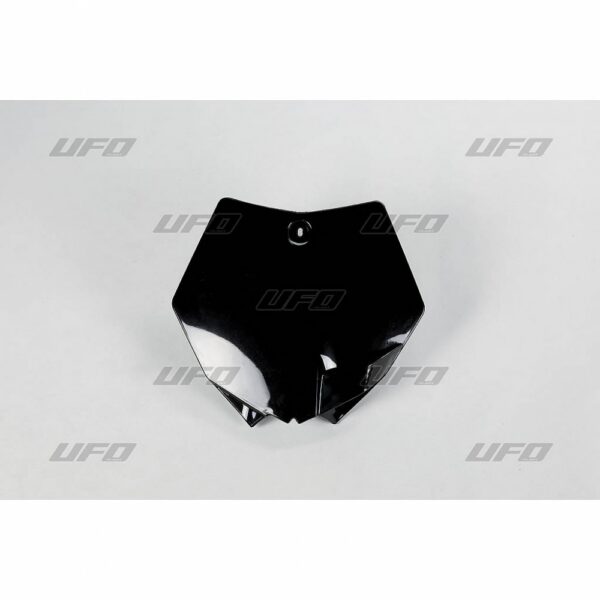 UFO Front number plate KTM85SX 13-17 Black 001