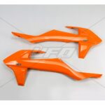 UFO Radiator covers KTM125-525 SX/SXF 16-18 EXC/EXC-F 17-19 Orange 127