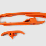 UFO Swingarm chain slider KTM125-450 SX/SX-F 16-22 Orange 127