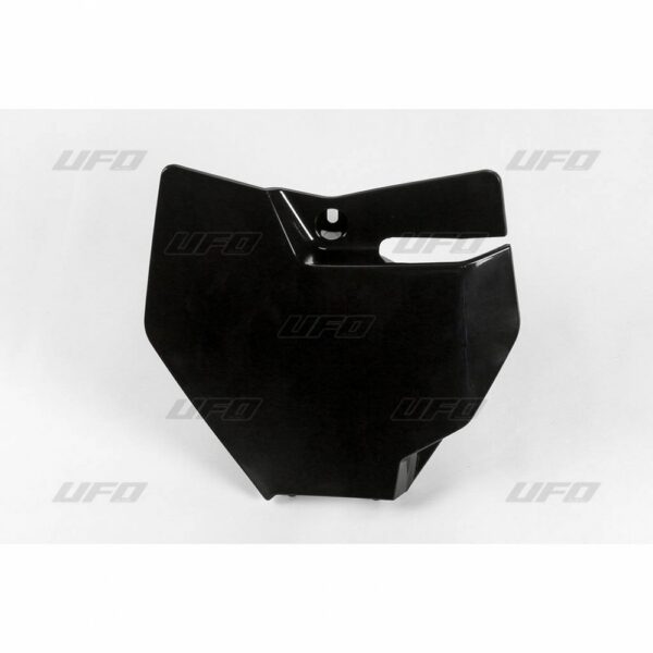 UFO Front number plate KTM85SX 18-24Black 001