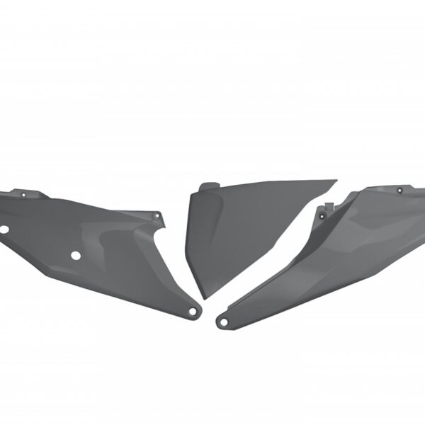 UFO Side panel + Airbox cover left KTM125-500 SX/SX-F 19- EXC/EXC-F 21- Grey
