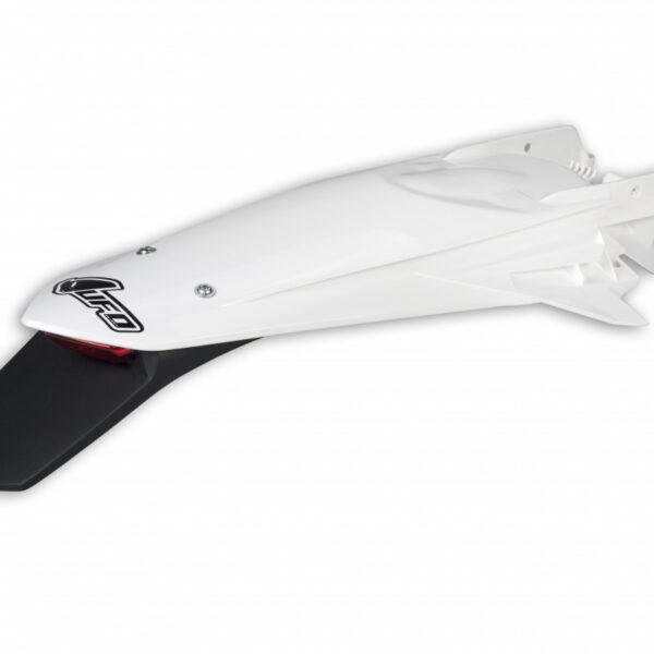UFO Rear Fender Enduro LED EXC/EXC-F 150-500 2020- White 047