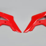 UFO Radiator cover CRF250RX 19- CRF450RX 2017-20 Red 070