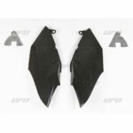 UFO Side covers CRF250R/RX 18-21 / CRF450R/RX 17-20 Black 001