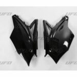 UFO Side number plates KX450F 16- KX250F 17- Black