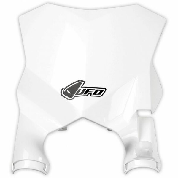 UFO Stadium number plate KX250F 17-.. / KX450F 16-.. White 047