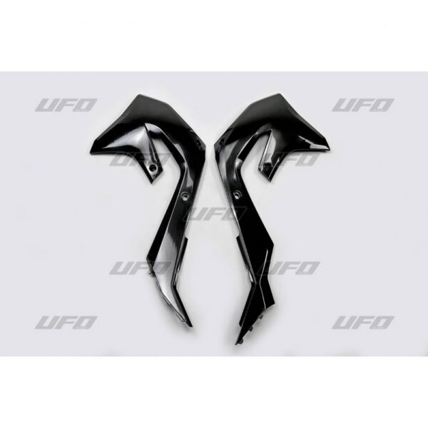 UFO Radiator covers KX250F 21-24 KX450F 19-23 Black 001