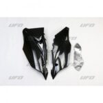 UFO Side panels KX250F 21-24 KX450F 19-23 Black 001