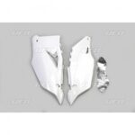 UFO Side panels KX250F 21-24 KX450F 19-23 White 047