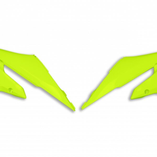 UFO Radiator covers YZ250F 19-23 YZ450F 18-22 Fluo Yellow DFLU