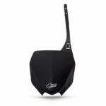 UFO Front numberplate YZF250 19-23 / YZ450F 18-22 YZ125/250 22-.. Black