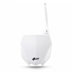 UFO Front numberplate YZF250 19-23 / YZ450F 18-22 YZ125/250 22-.. White