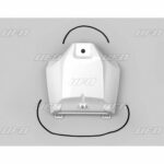 UFO Tank cover YZ250F 19-23 YZ450F 18-22 WR250F 20-. WR450F 19-. White