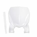 UFO Stadium Front Number plate YZF250 19-23 /450 18-22 White 046