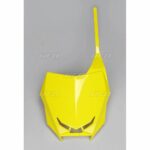 UFO Front number plate RM-Z450 18-RM-Z250 19- Yellow 102