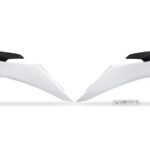 UFO Radiator covers SX/SX-F 125-450 23-24 EXC/F 24-.. White 042