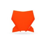 UFO Front number plate SX/SX-F 125-450 23- Flou Orange FFLU