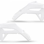 UFO Radiator Covers CRF250R 22-24 CRF450R 21-24 White 041