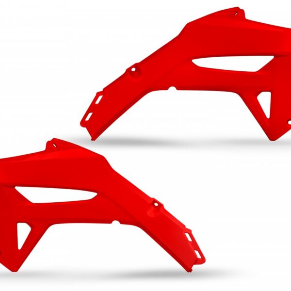 UFO Radiator Covers CRF250R 22-24 CRF450R 21-24 Red 070