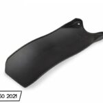 UFO Rear shock mud plate CRF250R/RX 22-.. CRF450R/RX 21-.. Black 001